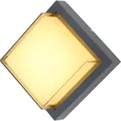 Globo Lighting buitenlamp, aluminium, antraciet, met LED