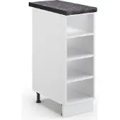 Vicco Fame-Line Keukenrek – 30 cm, WB Antraciet Wit