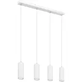 Globo Lighting Hanglamp Robby 4-lichts wit