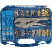 Bgs Assortiment pince grip en oeillets 275 stuks