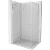 Mexen Roma douchecabine draaideur 100 x 70 , transparant, chroom - 854-100-070-01-00