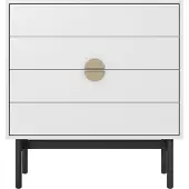 Selsey STOON - Kast - 85 cm - wit