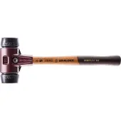 HALDER Kunststofhamer | lengte 300 mm hoofd-d. 30 mm | middelhard hout | rubber zwart | 1 stuk - 3002.030 3002.030
