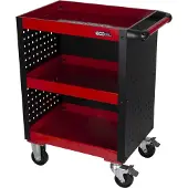 Ks Tools 890.0006 Ecoline werkplaats-servicewagen met gatenplaatbekleding