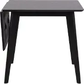 Fonq basic Crow Eettafel Inklapbaar - 120 x 80 cm - Zwart