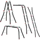 Altrex VOUWLADDER VARITREX PRO+ 4X3 MET PLATFORM