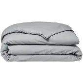 TODAY Teday Essentiële dekbedovertrek - 240 x 260 cm - 2 personen - 100% une katoen - staal