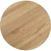 vidaXL Bistrotafel 50 cm MDF lichtbruin