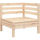 vidaXL Tuinhoekbank massief grenenhout
