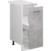 Vicco R-Line Apotheekkast – 30 cm, WB Marmer Beton