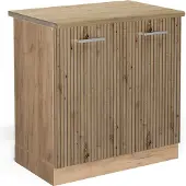 Vicco R-Line Wastafelkast – 80 cm, WB Eik Artisanaal eiken