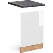 Vicco R-Line Frontpaneel – 45 cm, WB Antraciet Wit Hoogglans
