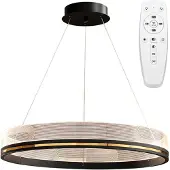 Toolight Hanglamp App1192-cp Zwart Goud