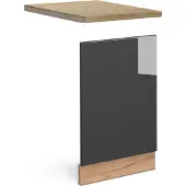 Vicco Fame-Line Frontpaneel – 45 cm, WB Eik Antraciet Hoogglans