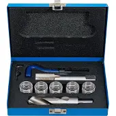 Bgs Kranen, Schroefdraadreparatieset M24 x 2.0 9 stuks.