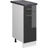 Vicco R-Line Keukenonderkast – 30 cm, WB Antraciet Antraciet Hoogglans