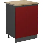 Vicco R-Line Keukenonderkast – 60 cm, WB Eik Rood