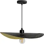 Toolight App1470-1Cp Hanglamp Zwart 40X38X10Cm
