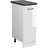 Vicco R-Line Apotheekkast – 30 cm, WB Antraciet Wit Hoogglans