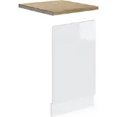 Vicco R-Line Frontpaneel – 45 cm, WB Eik Wit Hoogglans