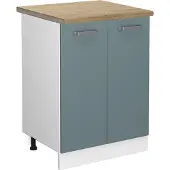 Vicco R-Line Keukenonderkast – 60 cm, WB Eik Blauw-grijs
