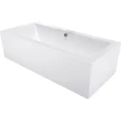 Mexen Cube rechthoekig bad 170 x 75 met ombouw, wit - 55051707500X