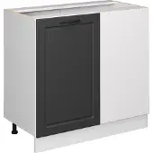 Vicco R-Line Hoekkast – 86 cm zonder werkblad Antraciet landhuis