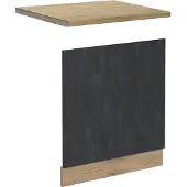 Vicco R-Line Frontpaneel – 60 cm WB Eik Zwart beton