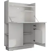 Vicco Alena Secretaire bureau – 85 x 27 cm Wit