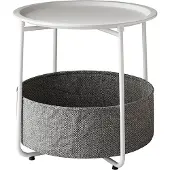 Vicco Liva Salontafel – 47 x 50 cm Wit