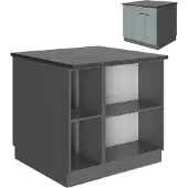 Vicco Fame-Line Keukeneiland – 90 cm met lade, zonder werkblad Licht blauw-grijs