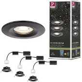 Paulmann 93084 Nova mini LED-inbouwlamp LED 12 W Zwart