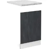 Vicco R-Line Frontpaneel – 45 cm WB Marmer Zwart beton
