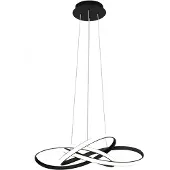 Toolight App814-Cp Node Hanglamp Zwart 13X60X70Cm