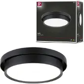 Paulmann LED-plafondlamp 3-Step-Dim Malik 2700K 850lm 230V 13,5W dimbaar Zwart mat