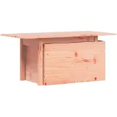 vidaXL Tuintafel 100x50x75 cm massief douglashout