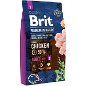 Brit premium by nature adult small breed - 8 kg - Hondenvoer