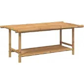 vidaXL Salontafel 110x55x45 cm bamboe