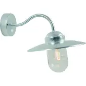 Nordlux Wandlamp met beweging & schemersensor E27 | Luxembourg | IP54 | Gegalvaniseerd