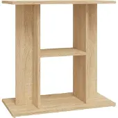 vidaXL Aquariumstandaard 60x30x60 cm bewerkt hout sonoma eikenkleurig