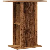 vidaXL Aquariumstandaard 36x60,5x72,5 cm bewerkt hout oud houtkleurig