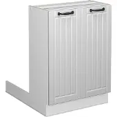 Vicco Keukeneiland Fame-Line Wit Landhuis 60 cm zonder werkblad, Model 38553