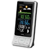 Technoline WS 6441 Wisselstroom/batterij, Weerstation, Zilver