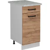 Vicco R-Line Keukenonderkast – 40 cm WB Marmer Krachtige eik goud