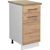 Vicco Keukenonderkast Fame-Line Krachtige eik goud 40 cm , WB Eik, Model 46487