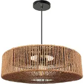Toolight hanglamp Boho APP1294-1PC, beige