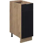 Vicco Fame-Line Apotheekkast – 30 cm zonder werkblad Zwart gestreept