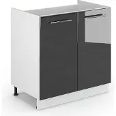 Vicco Fame-Line Wastafelkast – 80 cm zonder werkblad Antraciet Hoogglans