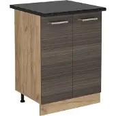 Vicco R-Line Keukenonderkast – 60 cm, WB Antraciet Edel grijs