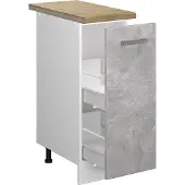 Vicco R-Line Apotheekkast – 30 cm, WB Eik Beton